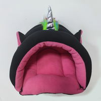 Katzenbett im Einhorn-Design – Gemütliches Haustierbett für Katzen und Kleine Hunde