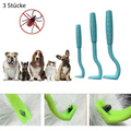 Haustier-Zeckenhaken Set (3 Stück)