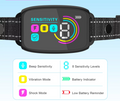 Hundetraining Halsband – 8 Stufen Empfindlichkeit Vibration  Schockmodus