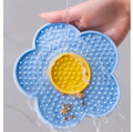 Blumenförmige Schleckmatte Für Katzen – Saugfähiger Slow Feeder Zur Beruhigung  Fellpflege