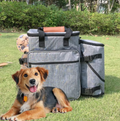 Praktische Hundetasche für Reisen – Multifunktional mit Fächern für Spielzeug und Futter