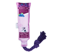 Hundespielzeug Fruchtmarmelade – Squeaky Spielzeug mit Seil Zum Kauen und Ziehen