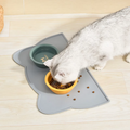 Katzenteller-Matte Mit Rutschfester Unterseite
