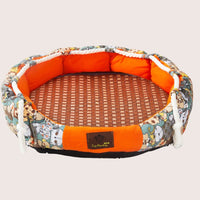 Langlebiges Hundebett mit Taschenfuntion und Kauseil