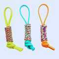 Hundespielzeug Aus Seil – Buntes Zugseil Zum Kauen und Spielen